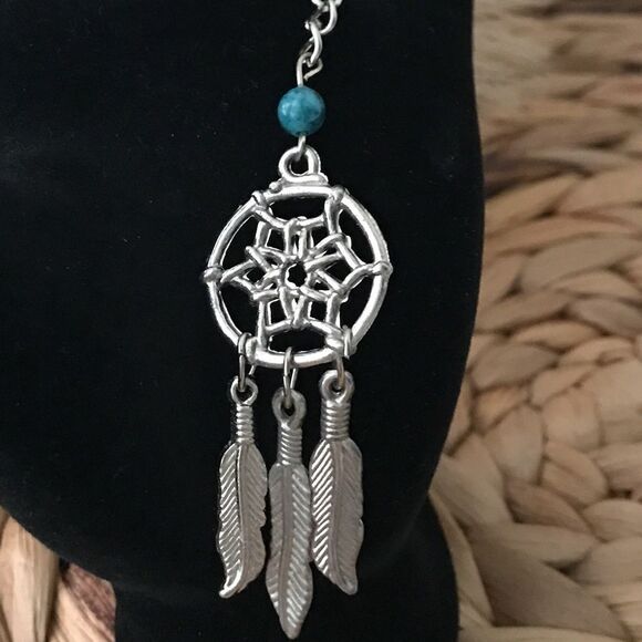 Boho Southwestern Dream Catcher Keychain - Picture 3 of 3
